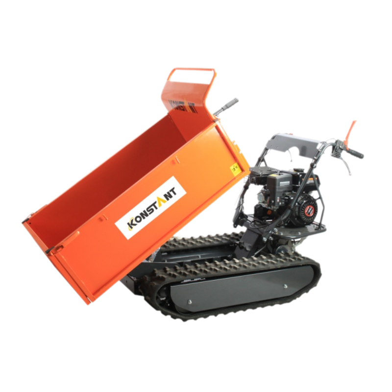500kg benzinske struje praćena Barrow Construction Garden Crawler Mini Dumper